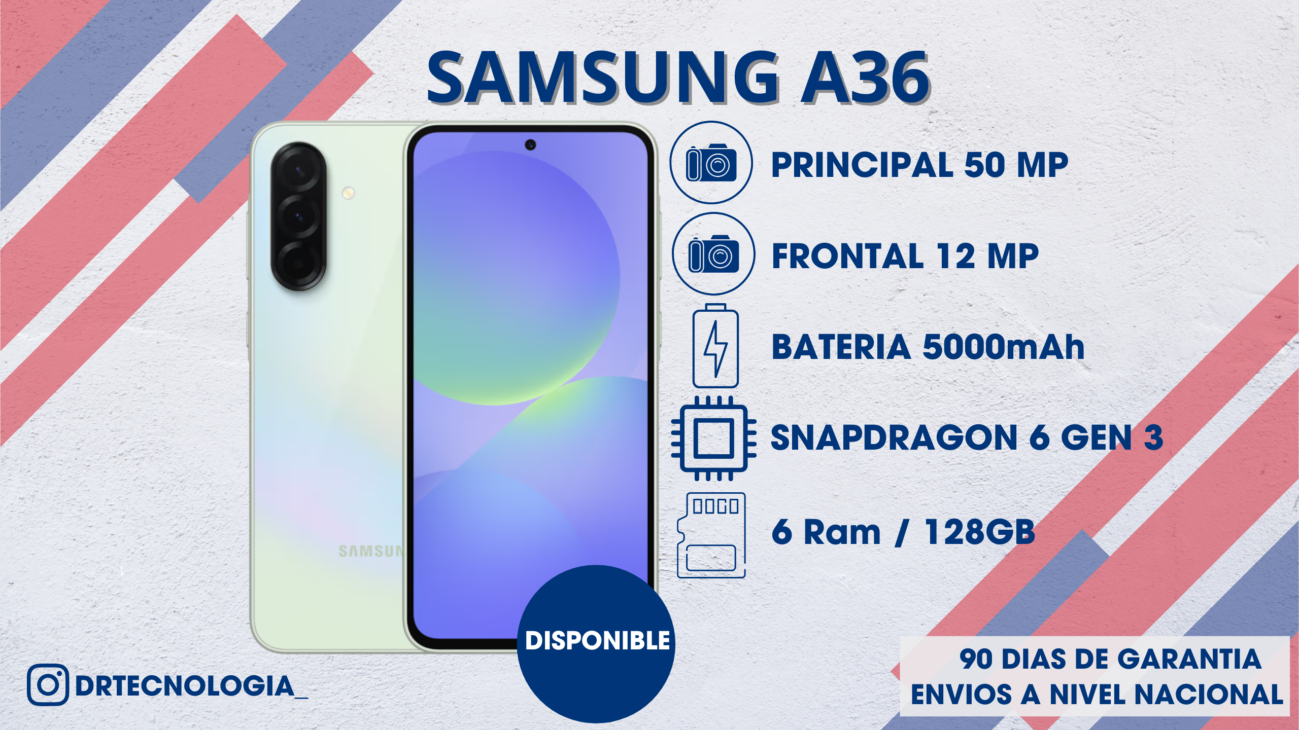 SAMSUNG GALAXY A36 6/128GB 